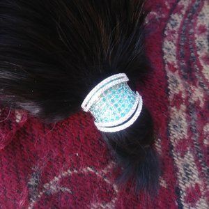 Bella Luce Mint Blue Swarovski Ring 5